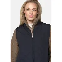 Ilse jacobsen Lange gewatteerde bodywarmer ART25