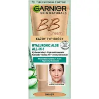 Garnier Skin Naturals BB Cream met hydraterende en kalmerende werking, met hyaluronzuur en aloë vera, tint: bruin, geschikt voor alle huidtypes, 50ml