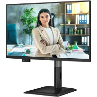AOC 24" 24P4CV, FHD, 120Hz, Hoogte, HDMI, DP