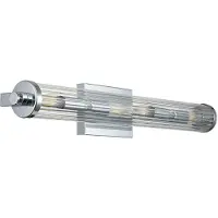 Kichler LED Wandlamp Azores | 4X E14 Max 40W | IP44 | Polished Chrome