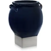 Serax Rosamar Bloempot Dark Blue|Grey | 08
