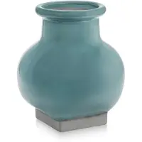 Serax Rosamar Bloempot Turquoise|Grey | 07