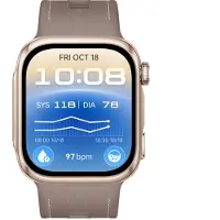 Huawei Watch D3 - Smartwatch - Smartwatch met gecertificeerde bloeddrukmeter | ECG | Compatibel met iOS en Android -Zand
