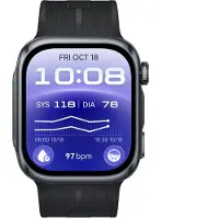 Huawei Watch D3 - Smartwatch - Smartwatch met gecertificeerde bloeddrukmeter | ECG | Compatibel met iOS en Android -Zwart