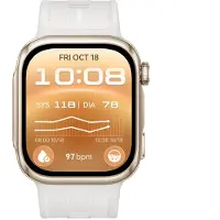 Huawei Watch D3 - Smartwatch - Smartwatch met gecertificeerde bloeddrukmeter | ECG | Compatibel met iOS en Android -Wit