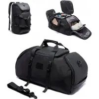 Bange Sporttas met Rugzakfunctie 2-in-1, 40L, met Schoenenvak
