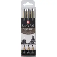 Sakura Pigma Micron Fineliner 3-set Broad