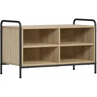 vidaXL Tv-meubel 140 x 39,5 x 50 cm Sonoma Eiken Bewerkt hout