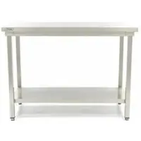 Maxima Roestvrijstalen Werktafel 'Deluxe' 1200 x 700 mm