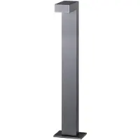 Brumberg LED tuinpadverlichting - tuinlamp Lantern, alu / grijs / zink, Aluminium, Design, LED buitenlamp