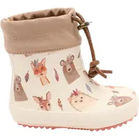 Bisgaard regenlaarzen met print - ecru/beige Meisjes TPU All over print - maat 26