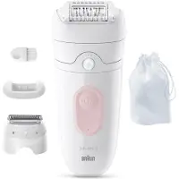 Braun Silk·épil 5 5-030 - Wet&Dry Epilator - Langdurig gladde huid - Wit