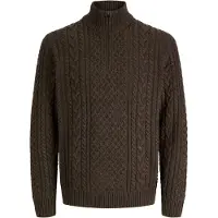 Jack & Jones Trui 'JPRBLUCALLUM' donkerbruin