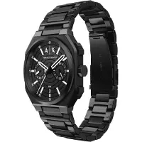 Armani Exchange Analoog horloge 'BASS' zwart