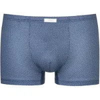 Mey Boxershorts 'Curved Lines' smoky blue