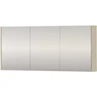 Proline SPK Comfort Spiegelkast Dubbelzijdig 140x14x60 cm Soft Linen