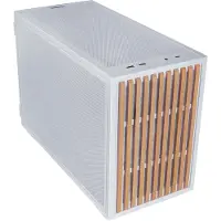 Lian Li DAN-behuizingen B4-mATX Wood White | PC-behuizingen