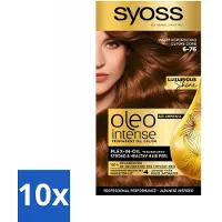 Syoss Oleo Intense - Haarverf - 6-76 - Warm Koperblond - 115ml x 10