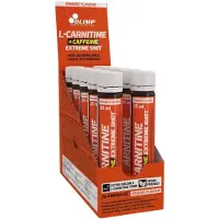 Olimp L-Carnitine + Caffeine Extreme Shot - 10x 25 ml - Orange