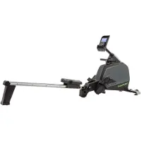 Tunturi Star Fit R100 Roeitrainer - Roeimachine met 24 weerstandsniveaus - Roeiapparaat voor thuis - Opklapbaar - Kleur: zwart