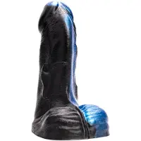 Kiotos Revolt - Dildo Fantasie - Blue Wave - 04 - Medium - 21 x 6,5 cm
