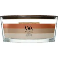 Woodwick Trilogy Hearth Spice Ellipse Geurkaars