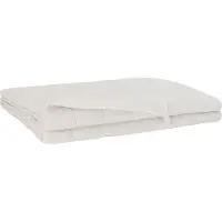 vidaXL Verzwaringsdeken Wit 200 x 200 cm 13 kg 100% Katoen 205T