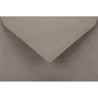 Netuno Gladde grijze enveloppen A7 - 80 x 120 mm - 25 stuks - NK natgelijmde - 115 gram - Sirio Color -