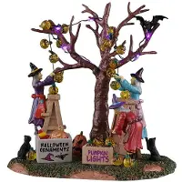 Lemax Decorating the spooky tree, b/o (4.5v) ornament