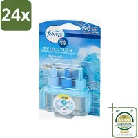 Ambi Pur 3volution - Bermuda Vibes Navulling - Luchtverfrisser - 20 ml - Voordeelverpakking - 24 stuks - Geurverspreiding - 3Volution systeem
