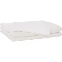vidaXL Gewogen Dekentje Wit 200 x 225 cm 9 kg 100% Katoen 205T