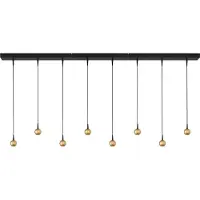 Masterlight Hanglamp Talana 8-lichts goud recht