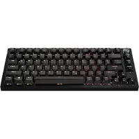 Corsair K65 PLUS, Bekabeld en draadloos, USB + RF draadloos + Bluetooth, Mechanische toetsen, QWERTZ-lay-out, RGB LED-verlichting, Zwart