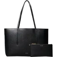 Calvin Klein Shopper 'Foil Logo Tote With' zwart