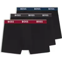 BOSS Boxershort van katoenmix in set van 3