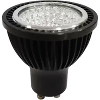 Fantasia GU10 5W LED 2700K 365lm zwart dimbaar