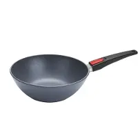 Norbert Woll Wok DIAMOND LITE 26 CM, afneembare steel, titanium,