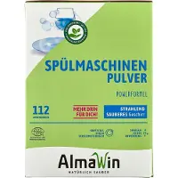 Almawin Krachtig Ecologisch Vaatwasmiddel 2,8 kg Machinereiniger Vaatwasser met Geconcentreerde Biologisch Afbreekbare Formule voor Vlekkeloos Schone Vaat zonder Strepen