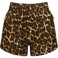 Vingino relaxed casual short met panterprint bruin Korte broek Meisjes Katoen - maat 164