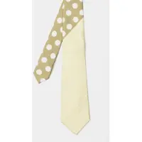Paul Smith Men Tie Polka Lemon Yellow Maat: 8 | Stropdassen Outlet | Heren | Geel