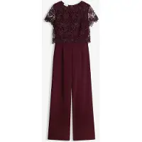 Bonprix Jumpsuit van zacht scuba met kant maat 36