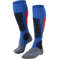 Falke Sportsokken 'SK1' blauw / grijs gemêleerd / vuurrood / zwart