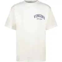 Vingino Oversized T-shirt Icon-boxy-SS Jongen Wit 116