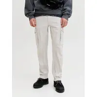 Jack & Jones Cargobroek 'JJIPAUL JJFLAKE' lichtgrijs