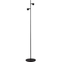 Masterlight 2-lichts vloerlamp Talana zwart