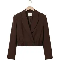 Dante6 Dames Blazers Reilley Cropped Blazer-jacket - Bruin - Maat 40