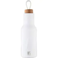 Bergner Roestvrijstalen thermosfles NATURALLY 500 ml, matwit