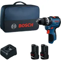 Bosch GSB 12V-31 Accu klopboorschroefmachine 12V | 2x GBA 12V 2,0Ah + GAL 12V-20 | In tas - 06019S6102