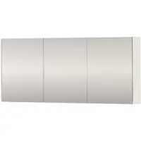 Proline SPK Comfort Spiegelkast Dubbelzijdig 140x14x60 cm Hoogglans Wit