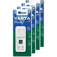 Varta Mini Charger Batterijlader - (4 stuks)
